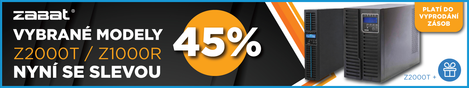 ZABAT vybrané modely se slevou až 45 %