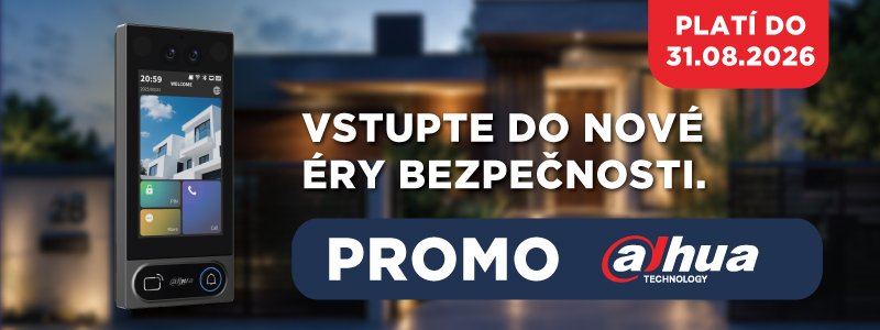 Vstupte do nové éry bezpečnosti – PROMO Dahua Technology