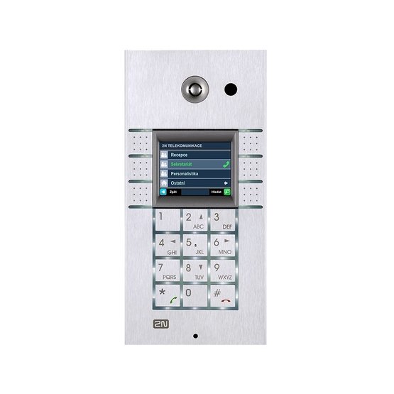 2N® 9137160KDU IP Vario 3x 2 tlačítka, klávesnice, displej