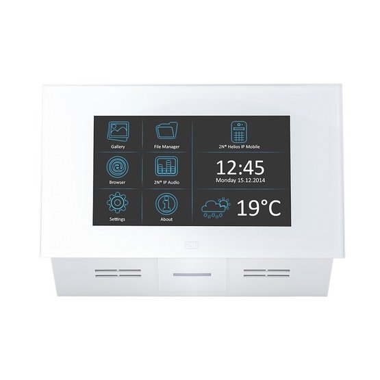2N® 91378365WH Indoor Touch monitor bílý