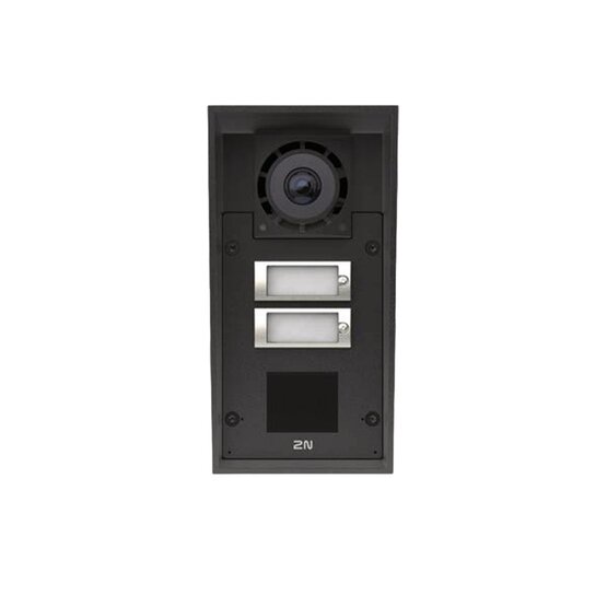 2N® 9151302CR IP Force 2.0 2 tlačítka, kamera, připraveno pro čtečku karet
