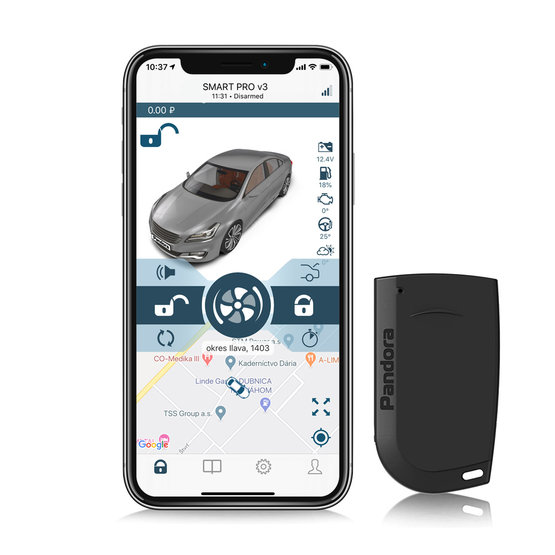 Pandora SMART PRO v3 GSM autoalarm