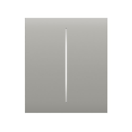 Ajax CenterButton 2-gang Oyster krytka pro spínač