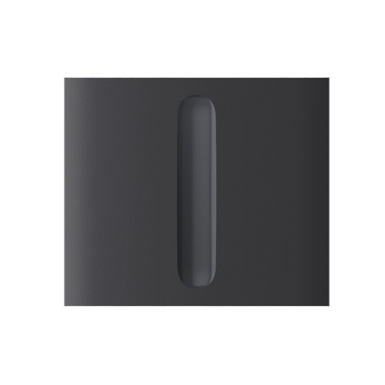 Ajax CenterButton Dimmer vertical Graphite krytka pro stmívač