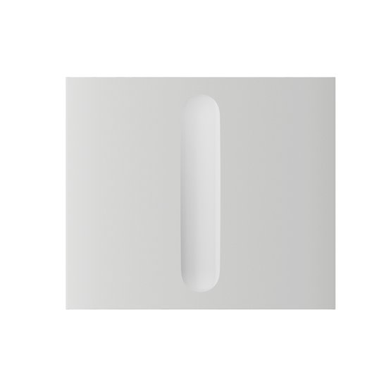 Ajax CenterButton Dimmer vertical White krytka pro stmívač