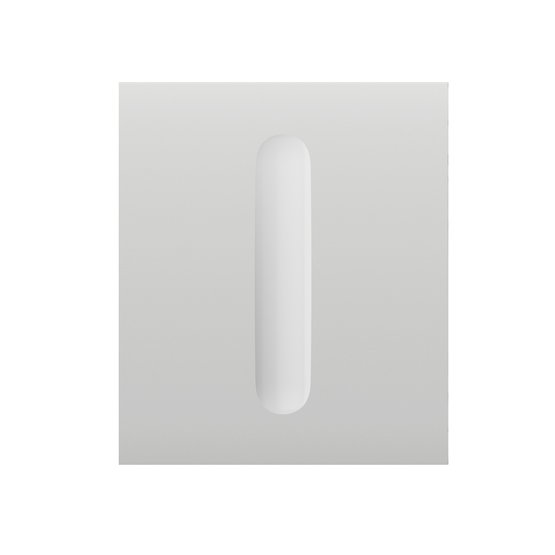 Ajax CenterButton Dimmer White krytka pro stmívač