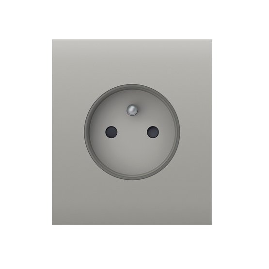 Ajax CenterCover (basic) type E Oyster kryt zásuvky