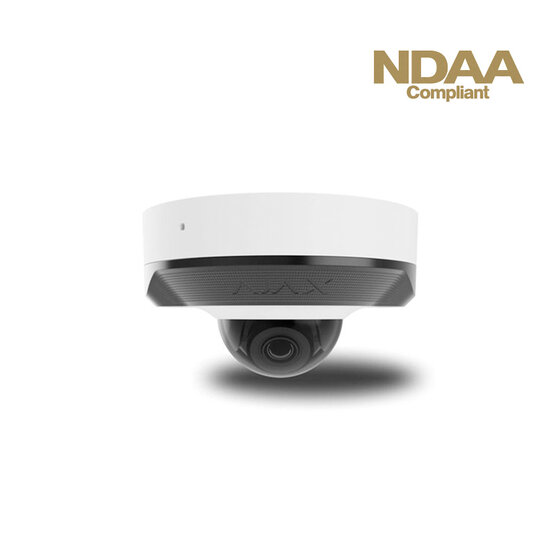 Ajax DomeCam Mini 8Mp/2.8mm White 8 Mpx dome IP kamera
