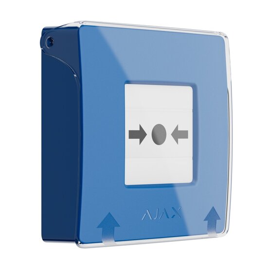 Ajax Manual Call Point Blue nástěnné tlačítko