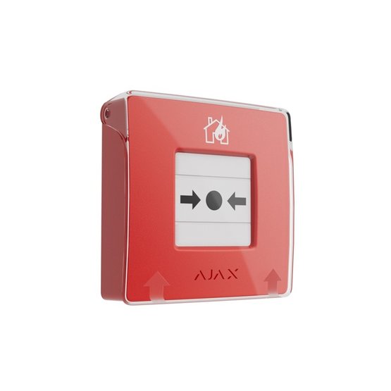 Ajax Manual Call Point Red nástěnné tlačítko