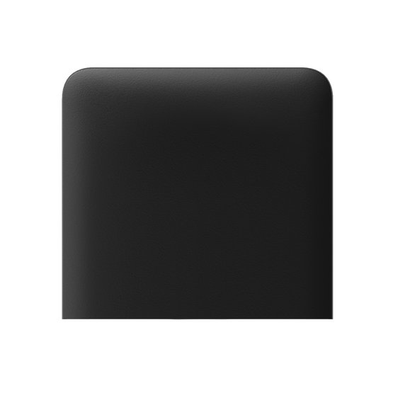 Ajax SideButton 1-gang vertical Black vertikální krytka