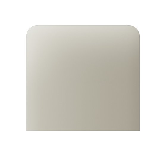 Ajax SideButton 1-gang vertical Ivory vertikální krytka