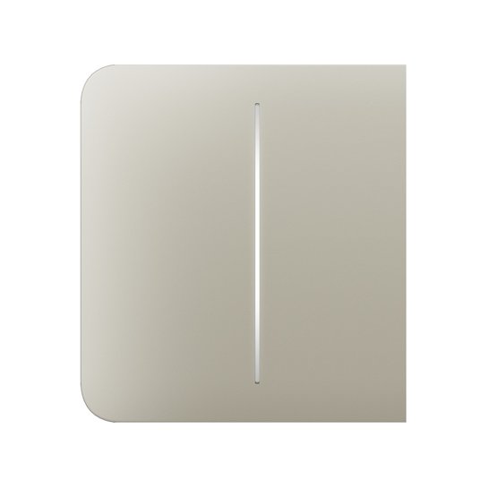 Ajax SideButton 2-gang Ivory dvoupáková krytka