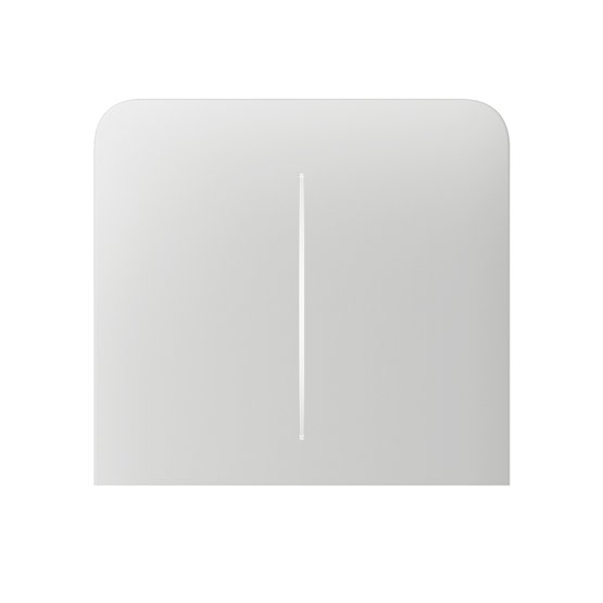 Ajax SideButton 2-gang vertical White dvoupáková krytka