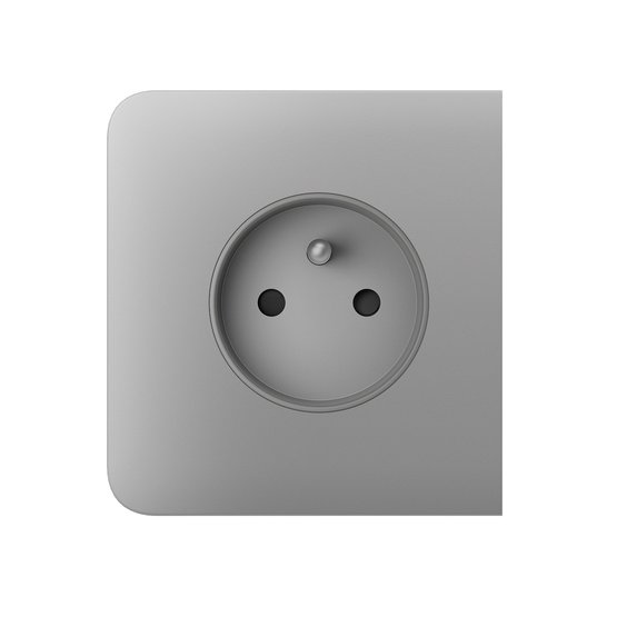 Ajax SideCover (basic) type E Fog vestavná zásuvka