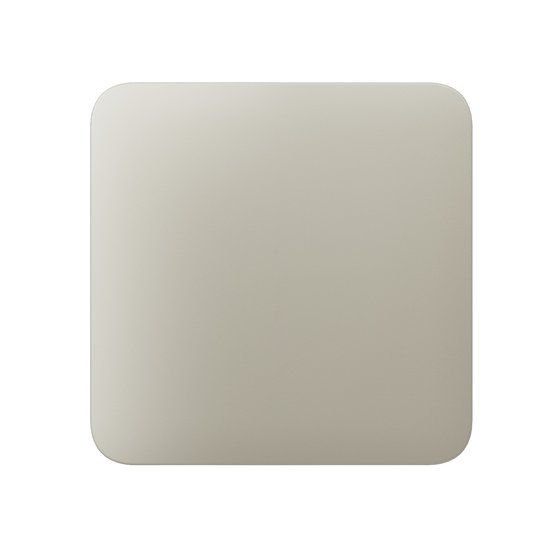 Ajax SoloButton 1-gang/2-way Ivory jednopáková krytka