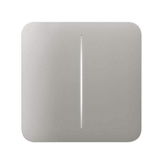 Ajax SoloButton 2-gang Oyster dvoupáková krytka