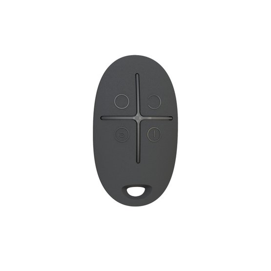Ajax SpaceControl Black Bezdrátová klíčenka