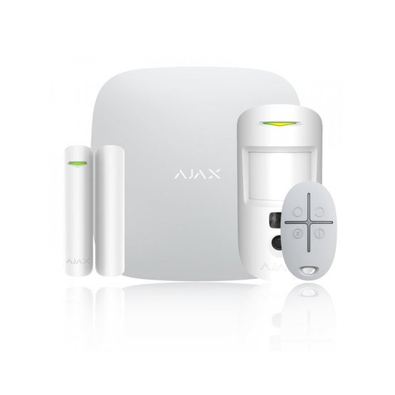 Ajax StarterKit Cam White Bezdrátový základní set