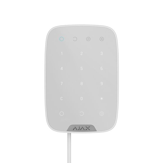 Ajax Superior KeyPad Fibra White Drátová klávesnice