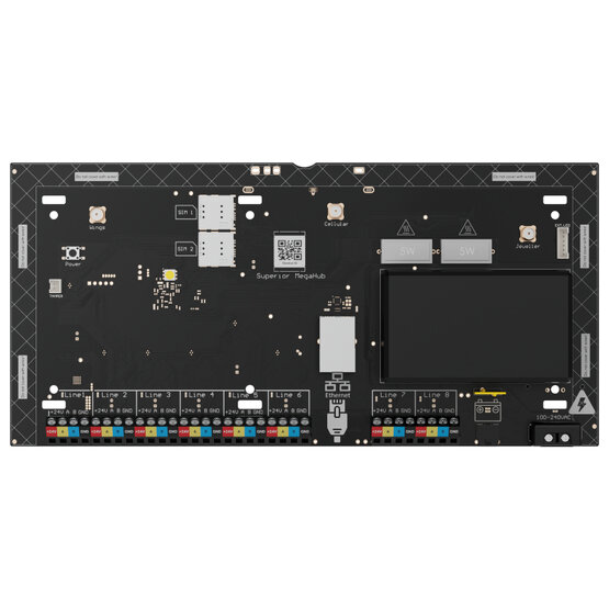 Ajax Superior MegaHub W/C Hybridní ústředna bez krabice