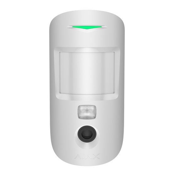 Ajax Superior MotionCam HD PhOD White Detektor pohybu