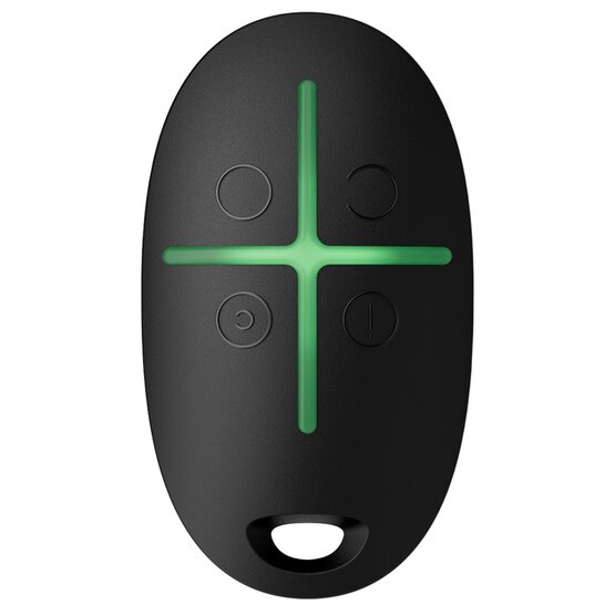 Ajax Superior SpaceControl Black Bezdrátová klíčenka