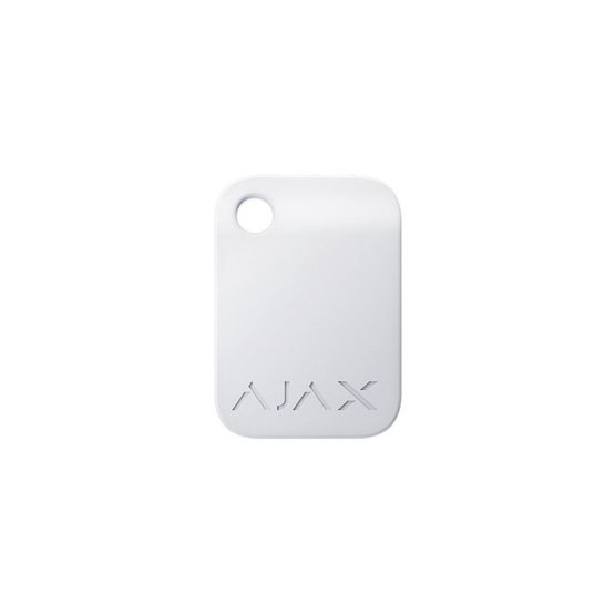 Ajax Tag 1pcs White přístupová klíčenka