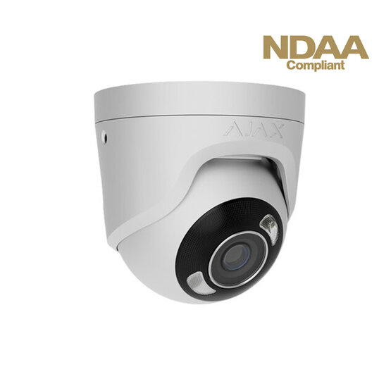 Ajax TurretCam HL 8Mp/2.8mm White 8 Mpx turret IP kamera