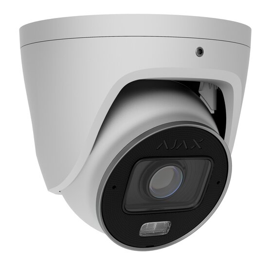 Ajax TurretCam HLVF 5Mp White IP kamera