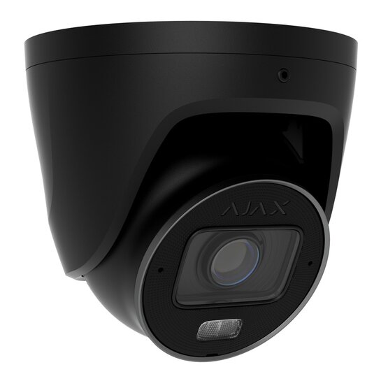 Ajax TurretCam HLVF 8Mp Black IP kamera