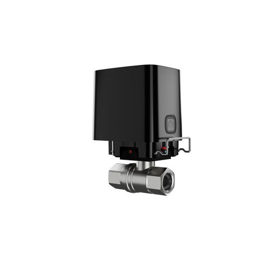 Ajax WaterStop 3/4 Black Dálkově ovládaný hlavní uzávěr vody