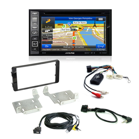 ALPINE rádio s navigací, Mitsubishi ASX (14-) ALP-MASX03