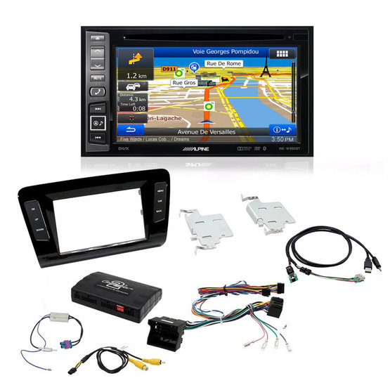 ALPINE rádio s navigací, Škoda Octavia III (13 -) ALP-OCT03