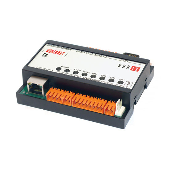 Barionet 50 vstupně výstupní zařízení