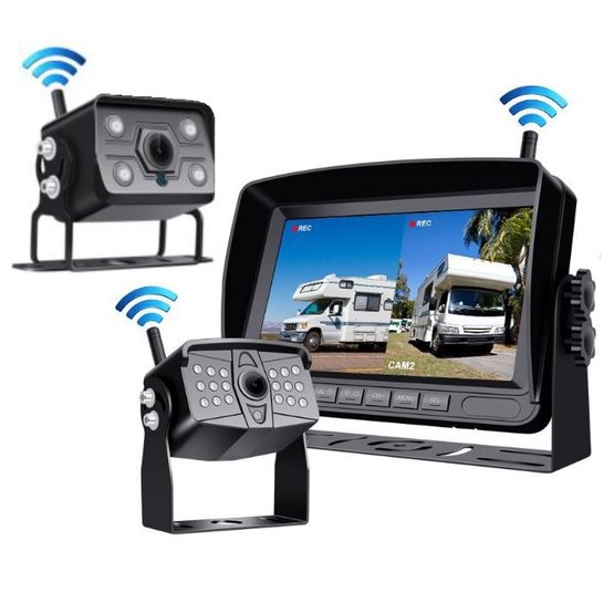 Bezdrátový set s nahráváním Kamera-Monitor 7"