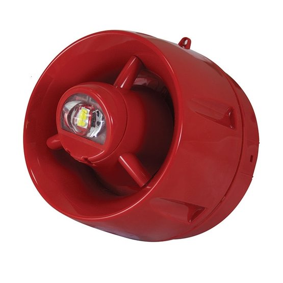 C-TEC BF433C/CC/SR siréna se zábleskovým majákem a nízkou paticí