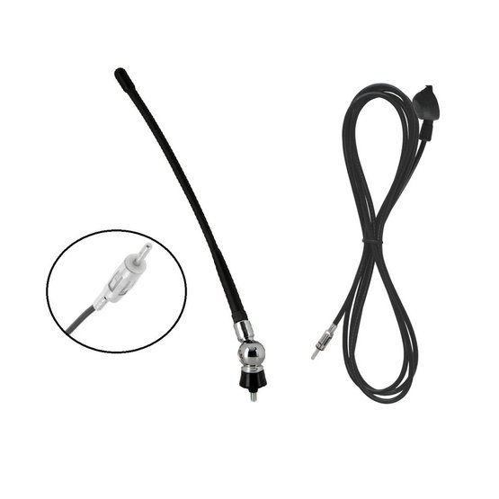 CAL-7667013 Calearo Anténa kloubová AM-FM DAB ohebná