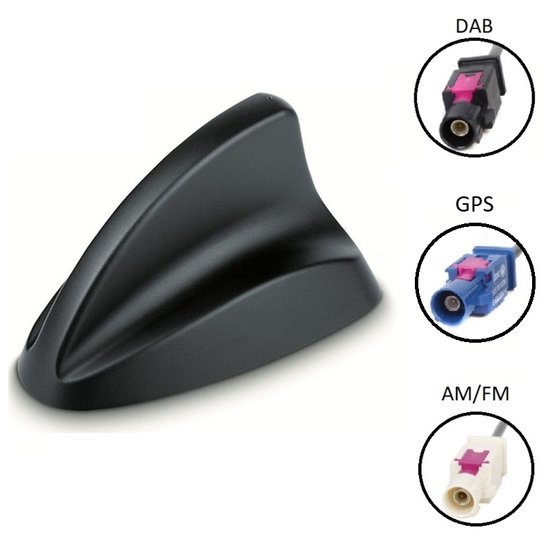 CAL-7677810 Calearo Anténa Shark2 AM FM DAB GNSS aktivní