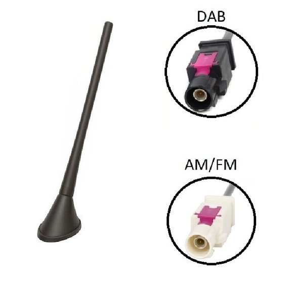 CAL-7677855 Calearo Anténa krátká AM FM DAB aktivní