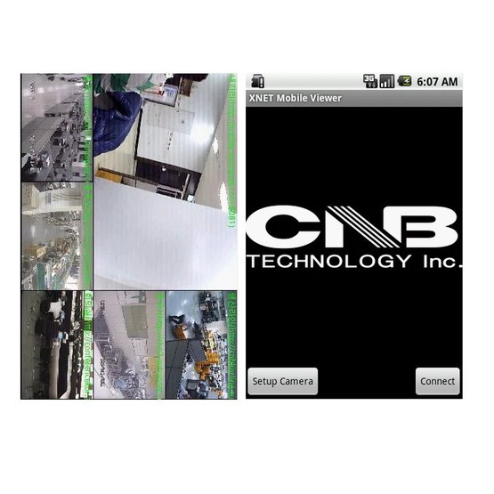 CNB XNET viewer mobilní aplikace