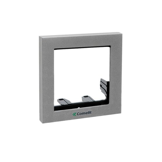 Comelit 3311/1S Instalační rámeček 1 modul, stříbrný