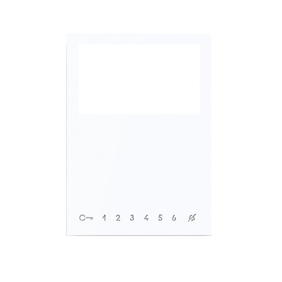 Comelit 6733W  Vymeniteľný predný kryt bílý