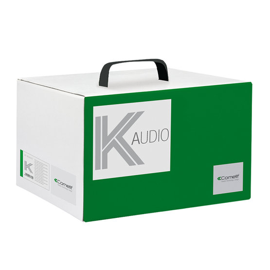 Comelit KAE5062 instalační sada audio vrátného pro 2 uživatele