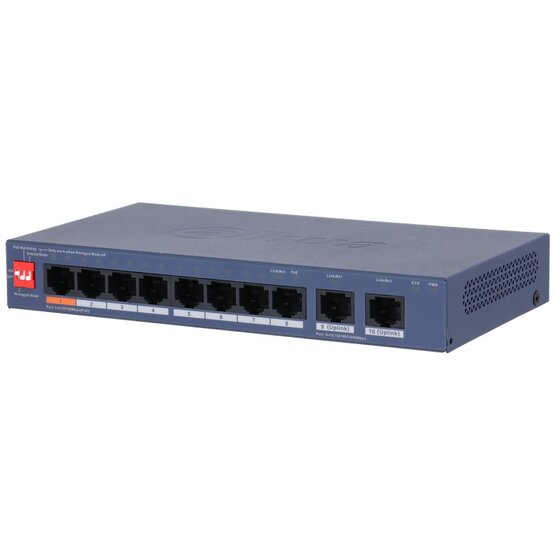 Dahua CS4010-8GT-60 10portový PoE switch