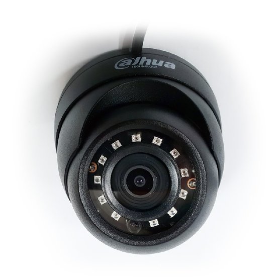 Dahua IPC-HDW1230SP-0280B-S1 black 2 Mpx dome IP kamera