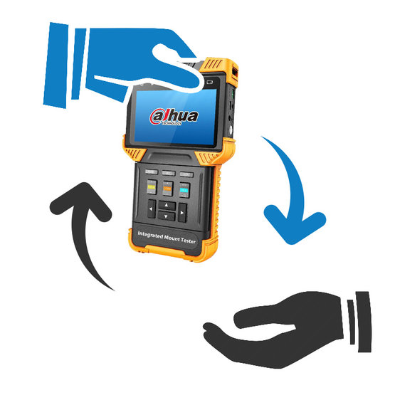 Dahua ZAP PFM900-E-V2 zapůjčení integrovaného testeru kamer