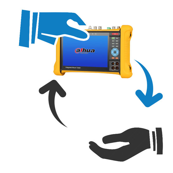 Dahua ZAP PFM906 zapůjčení integrovaného testeru kamer