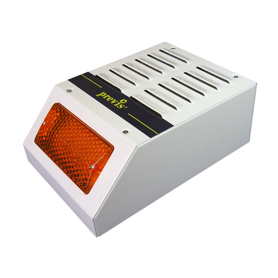 DELTA P Venkovní piezo-siréna