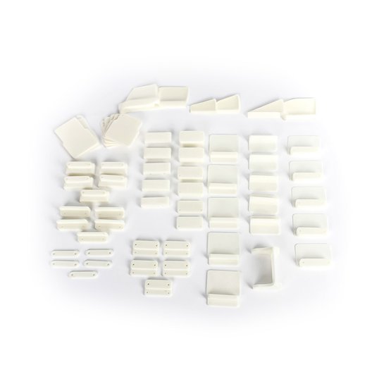 DMS HOLDER WHITE sada bílých plastových adaptérů pro instalaci senzorů Pandora DMS